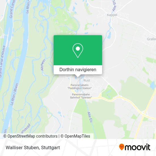 Walliser Stuben Karte