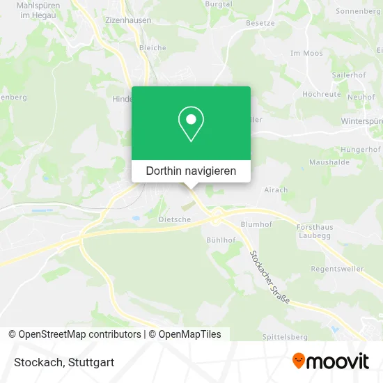 Stockach Karte