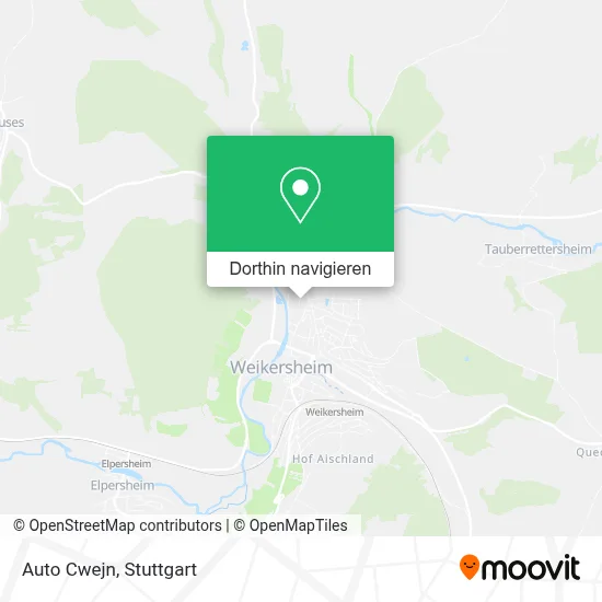 Auto Cwejn Karte