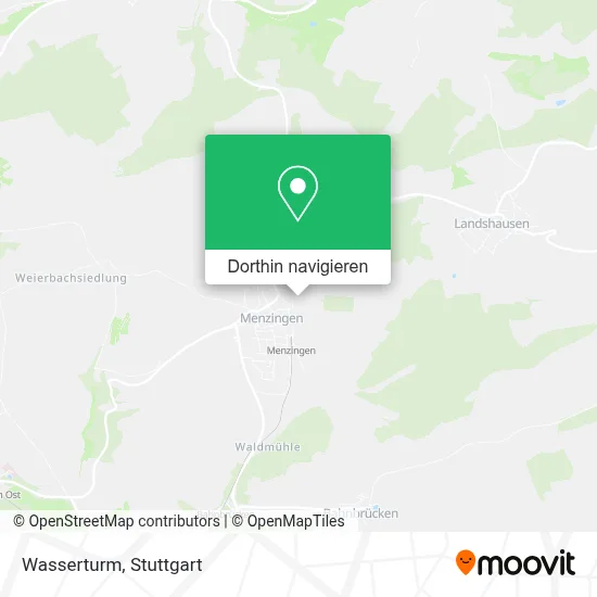 Wasserturm Karte