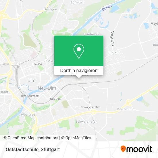 Oststadtschule Karte
