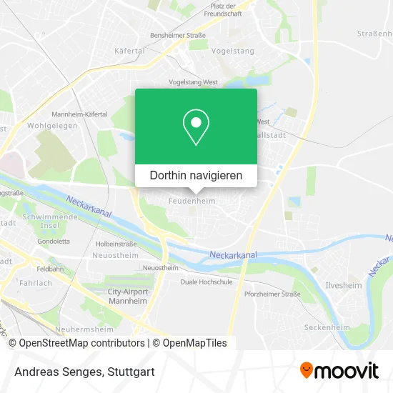 Andreas Senges Karte