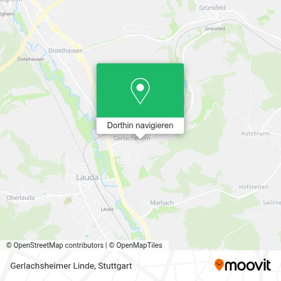 Gerlachsheimer Linde Karte
