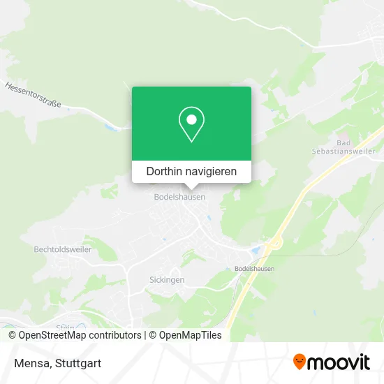 Mensa Karte