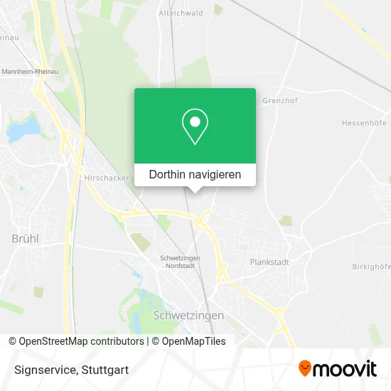 Signservice Karte