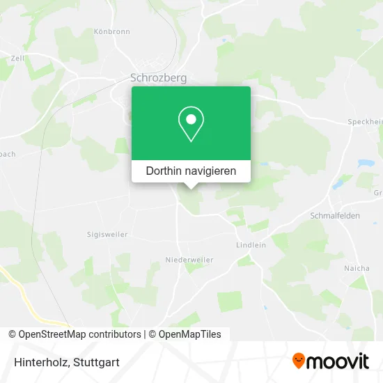 Hinterholz Karte