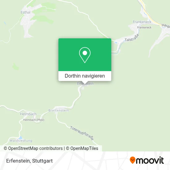 Erfenstein Karte