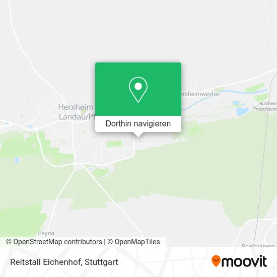 Reitstall Eichenhof Karte