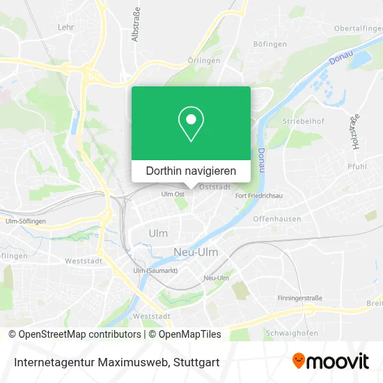 Internetagentur Maximusweb Karte