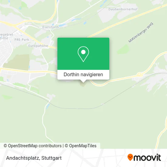 Andachtsplatz Karte