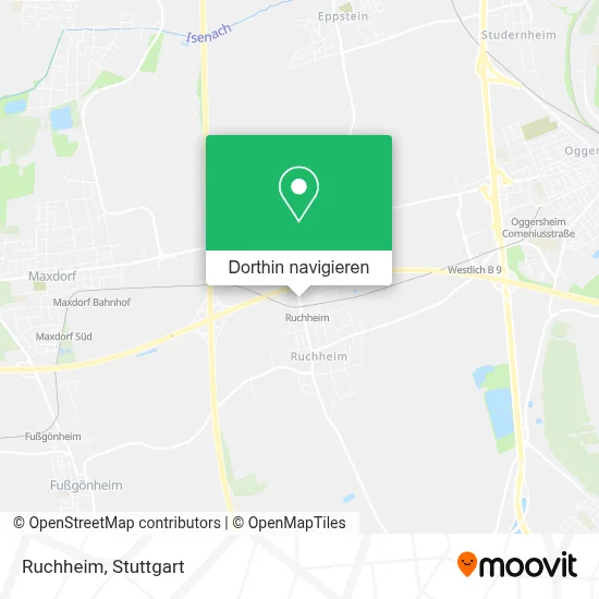 Ruchheim Karte