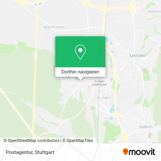 Postagentur Karte