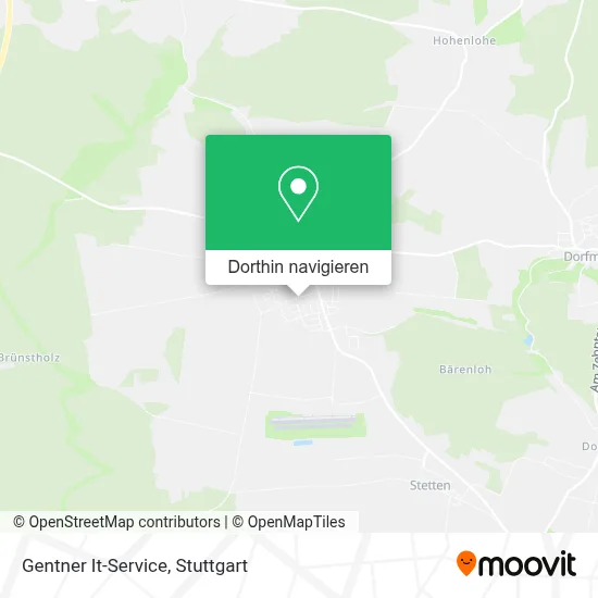 Gentner It-Service Karte