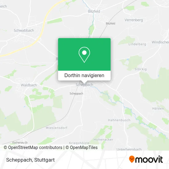 Scheppach Karte