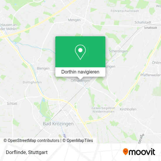 Dorflinde Karte