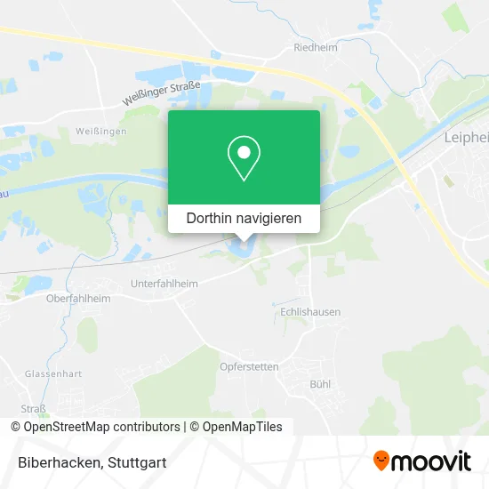 Biberhacken Karte