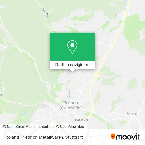 Roland Friedrich Metallwaren Karte