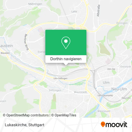Lukaskirche Karte