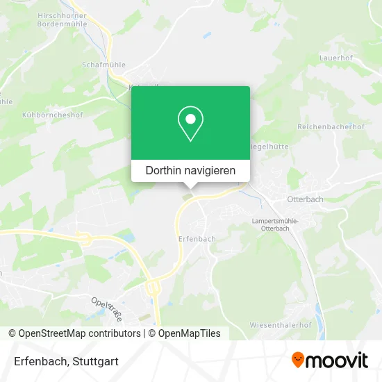 Erfenbach Karte