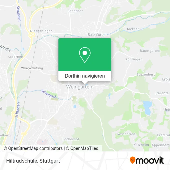Hiltrudschule Karte