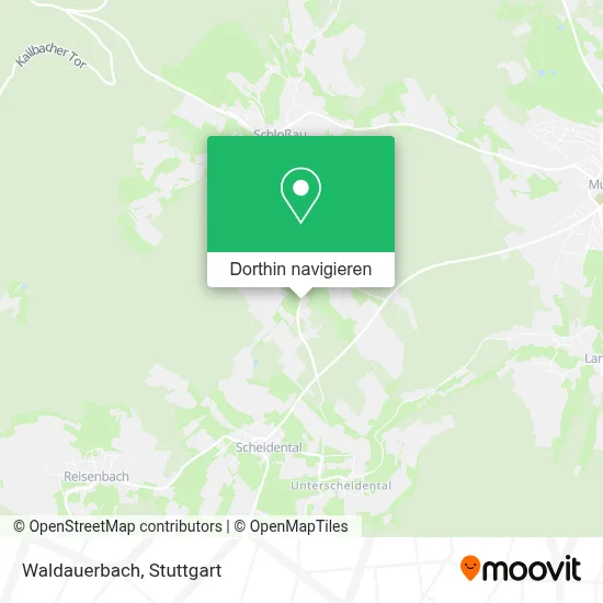 Waldauerbach Karte