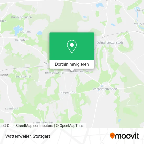 Wattenweiler Karte