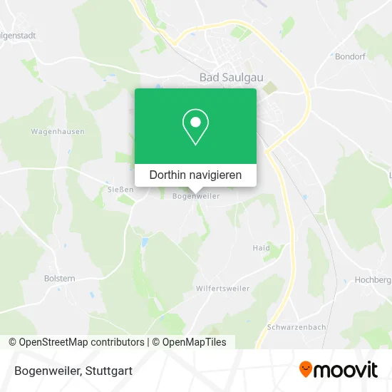 Bogenweiler Karte