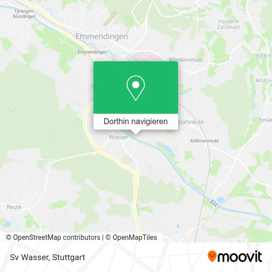 Sv Wasser Karte