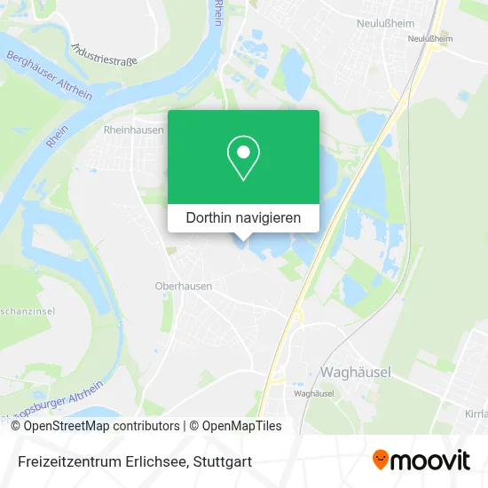Freizeitzentrum Erlichsee Karte