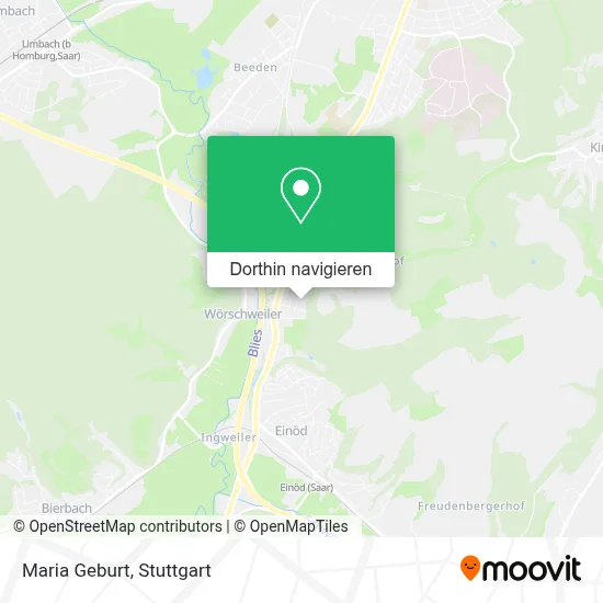 Maria Geburt Karte