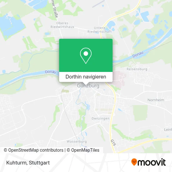 Kuhturm Karte