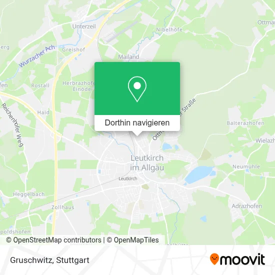 Gruschwitz Karte