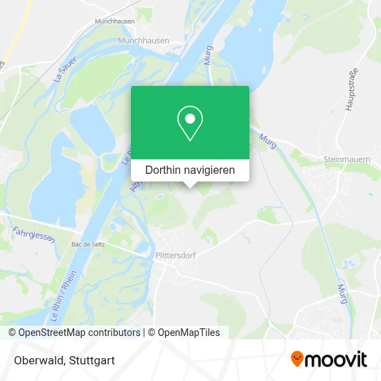 Oberwald Karte