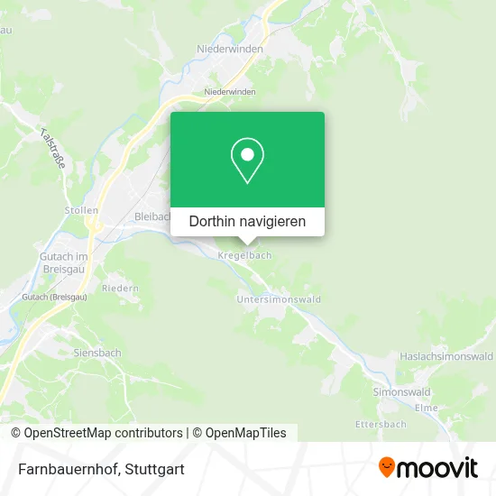 Farnbauernhof Karte