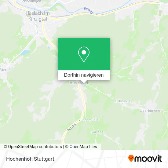 Hochenhof Karte