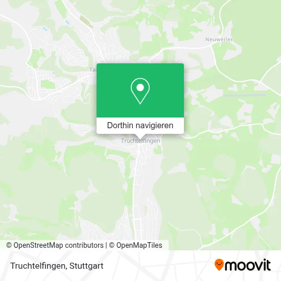 Truchtelfingen Karte
