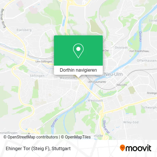 Ehinger Tor (Steig F) Karte