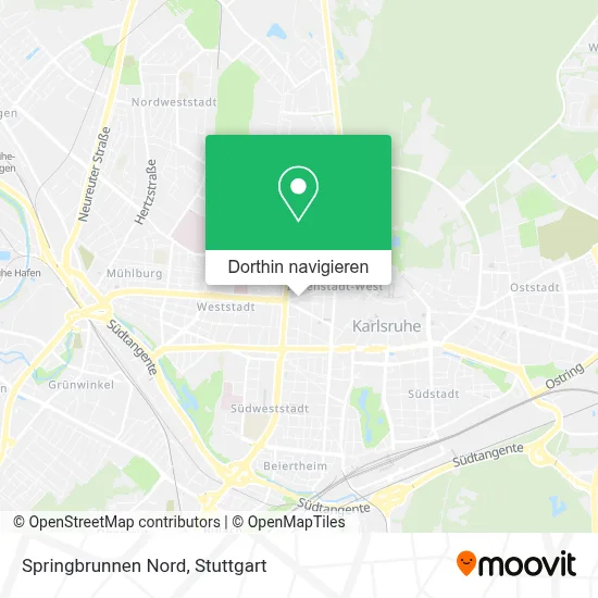Springbrunnen Nord Karte