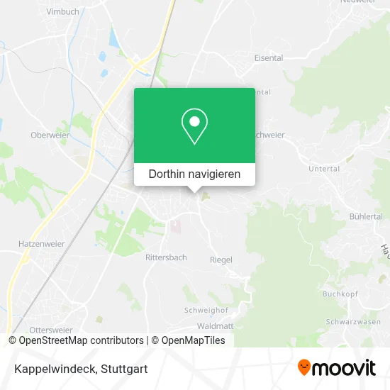 Kappelwindeck Karte
