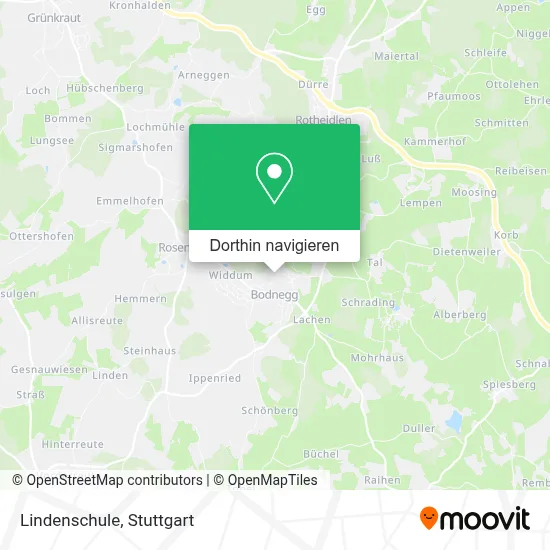 Lindenschule Karte