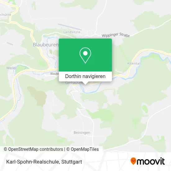 Karl-Spohn-Realschule Karte