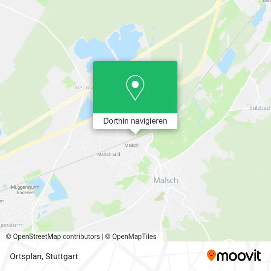 Ortsplan Karte