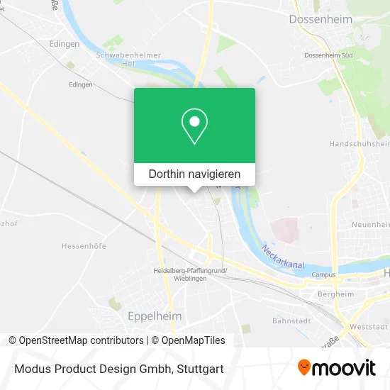 Modus Product Design Gmbh Karte