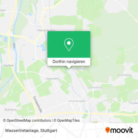 Wassertretanlage Karte
