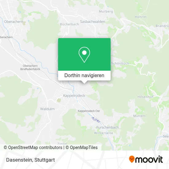 Dasenstein Karte