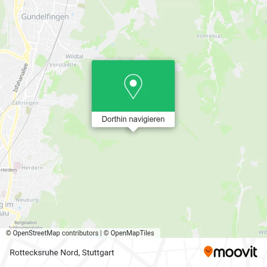 Rottecksruhe Nord Karte