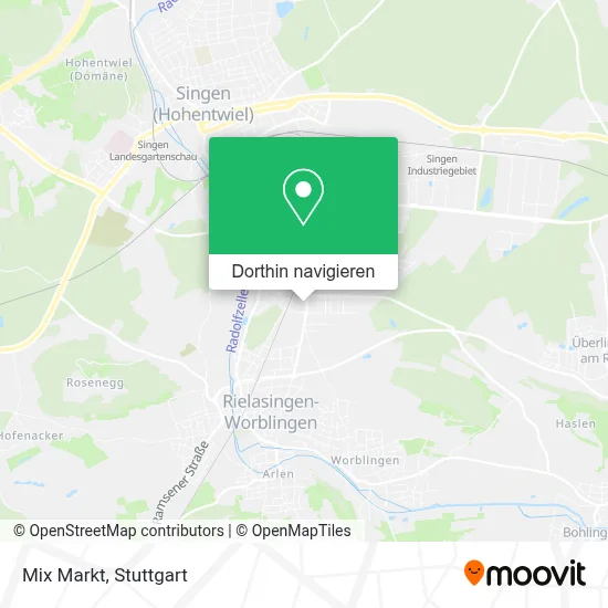 Mix Markt Karte