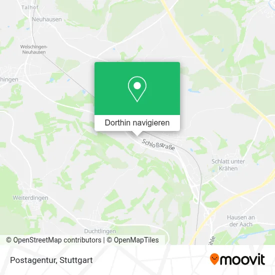 Postagentur Karte