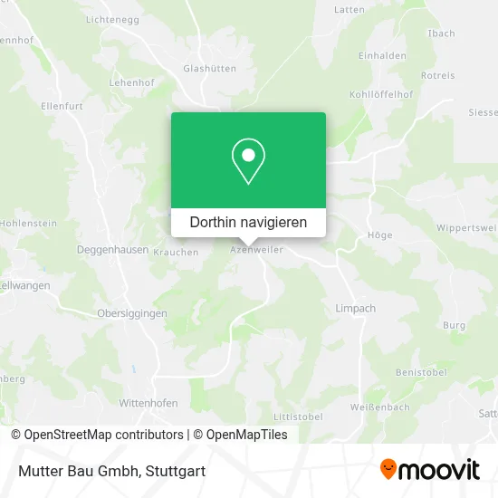 Mutter Bau Gmbh Karte