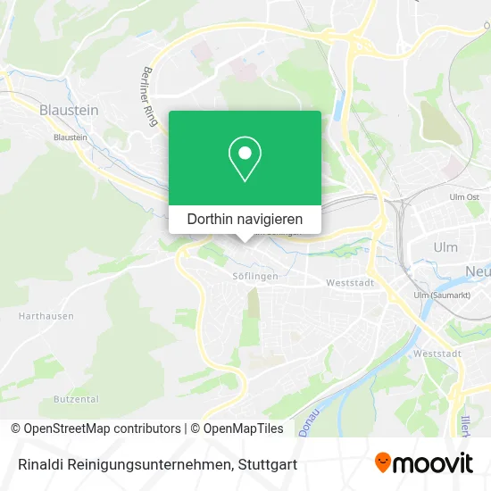 Rinaldi Reinigungsunternehmen Karte